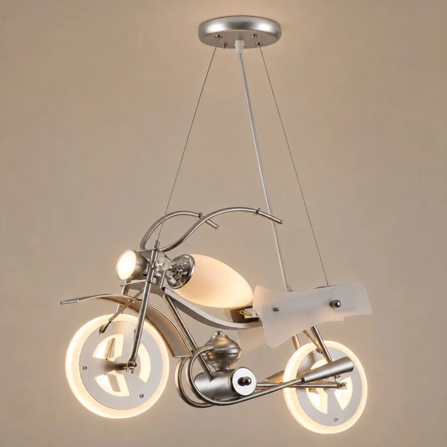 Joy-Lustra Led+Bec pentru copii motocicleta