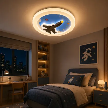 Aero-Lustra Led pentru copii Diam.50cm
