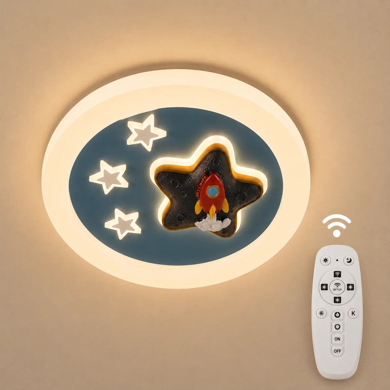 Star-Lustra Led pentru copii Diam.50cm