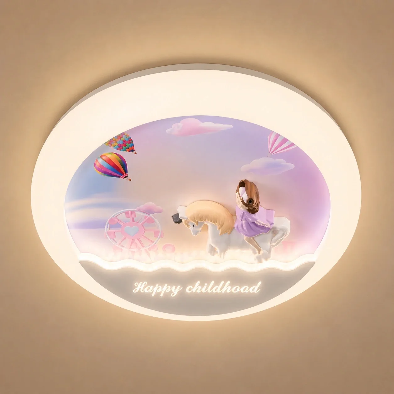Fary-Lustra Led pentru copii Diam.50cm