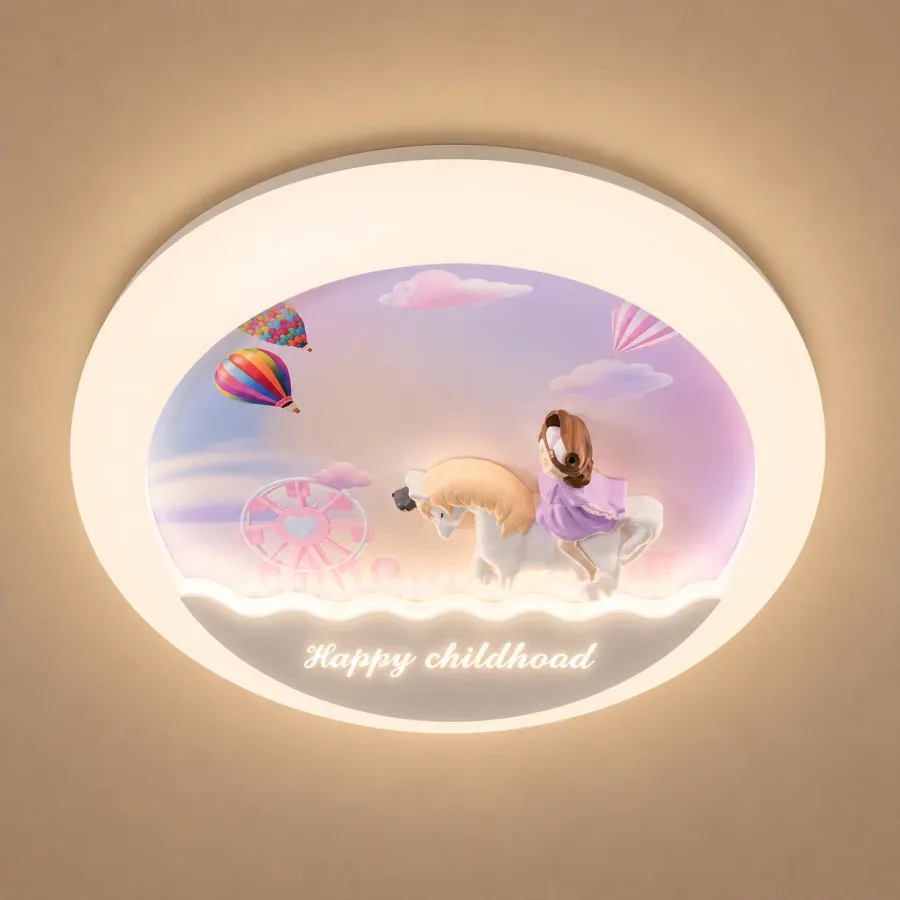 Fary-Lustra Led pentru copii Diam.50cm
