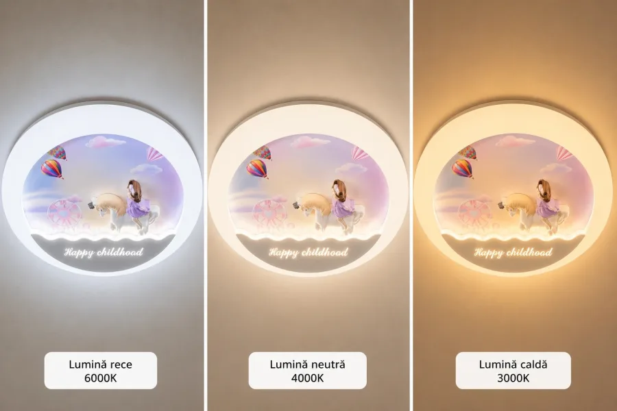 Fary-Lustra Led pentru copii Diam.50cm