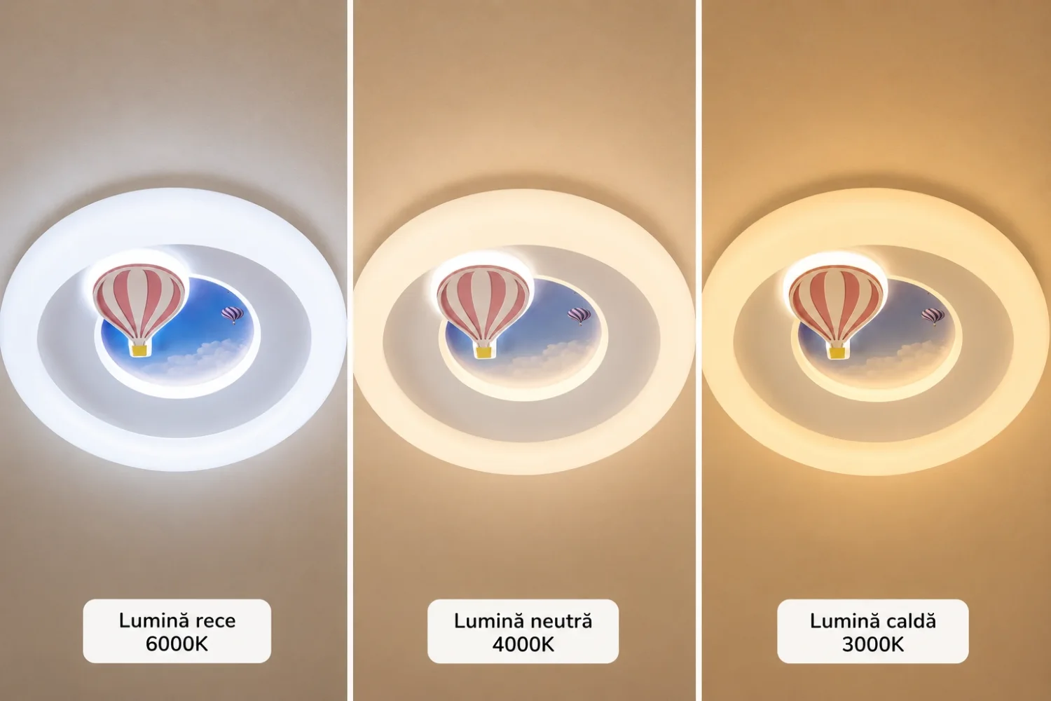 Halo-Lustra Led pentru copii Diam.50cm