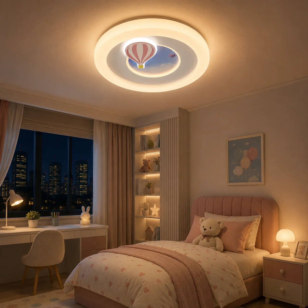 Halo-Lustra Led pentru copii Diam.50cm