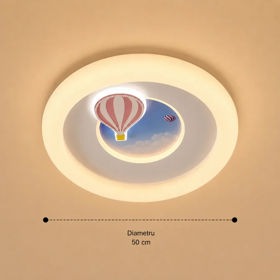 Halo-Lustra Led pentru copii Diam.50cm