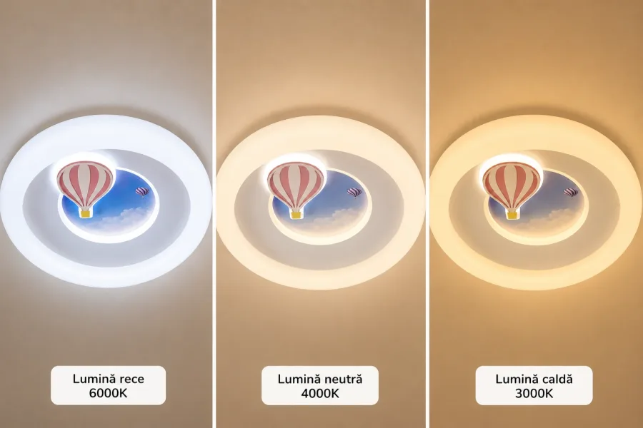 Halo-Lustra Led pentru copii Diam.50cm