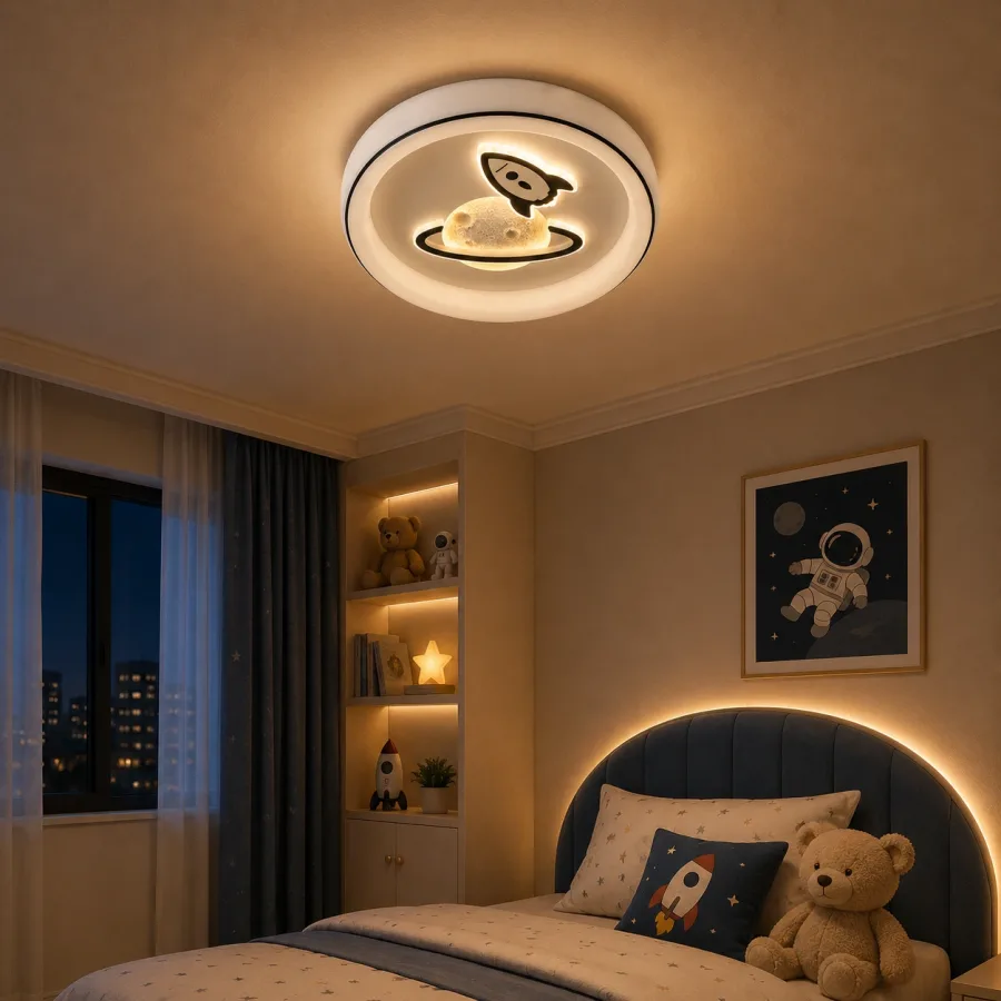 Cosmo-Lustra Led pentru copii Diam.50cm