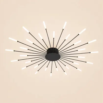 Velto-Lustra Led spirala 76w cu telecomanda