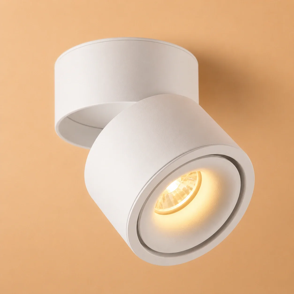 Flexo-Spot Led Aplicat si orientabil lumina calda