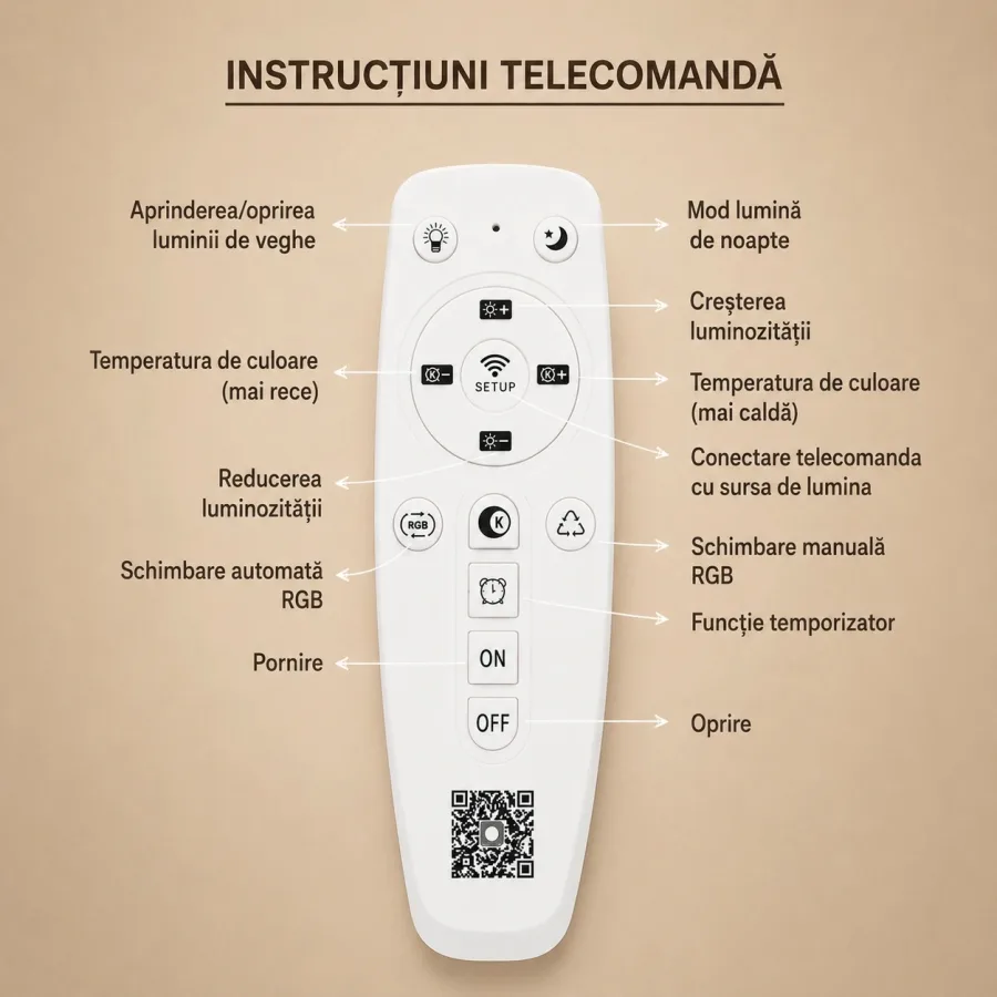 Belanova-lustra led cu cristale diam.50cm