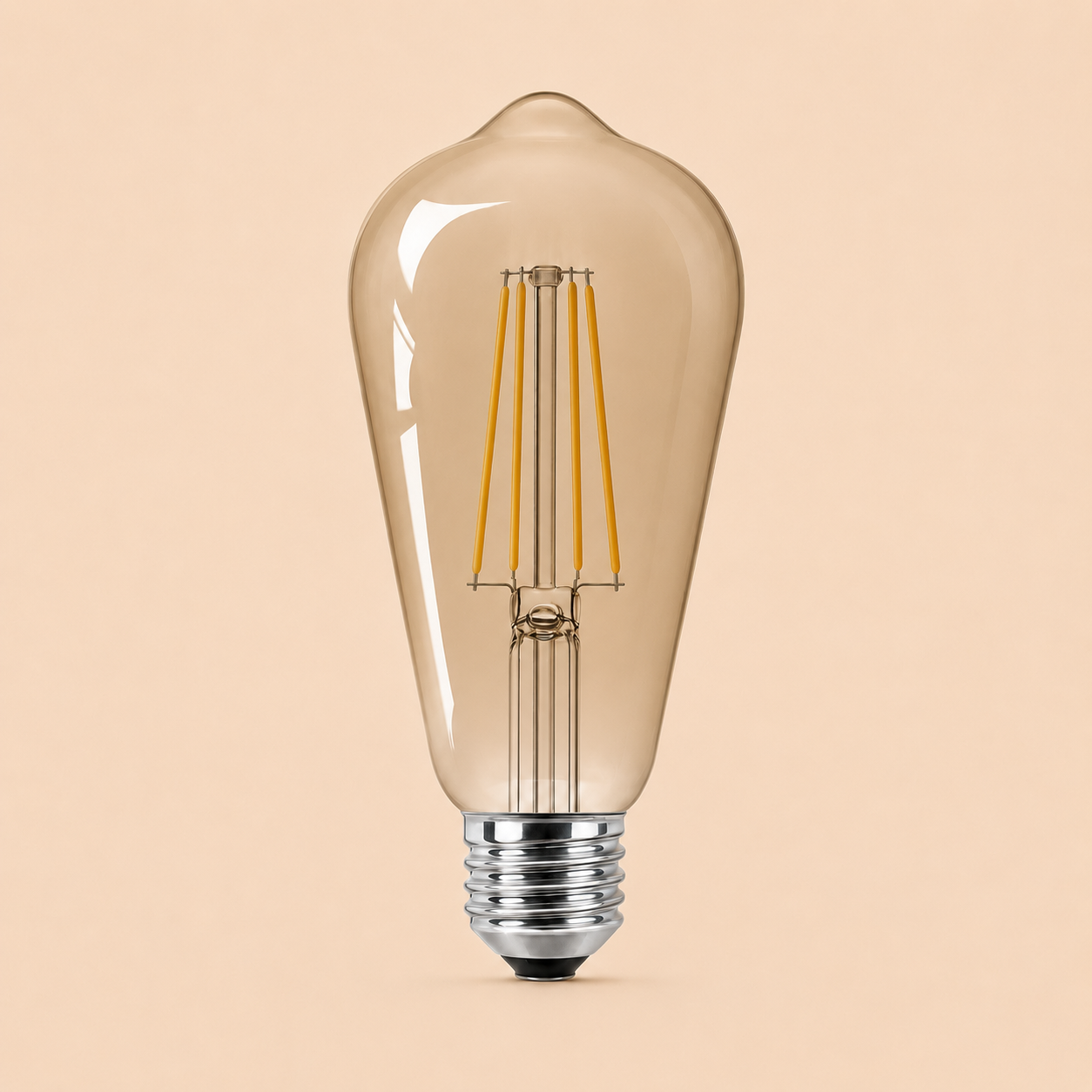 Bec Led Filament 7W E27 model st64