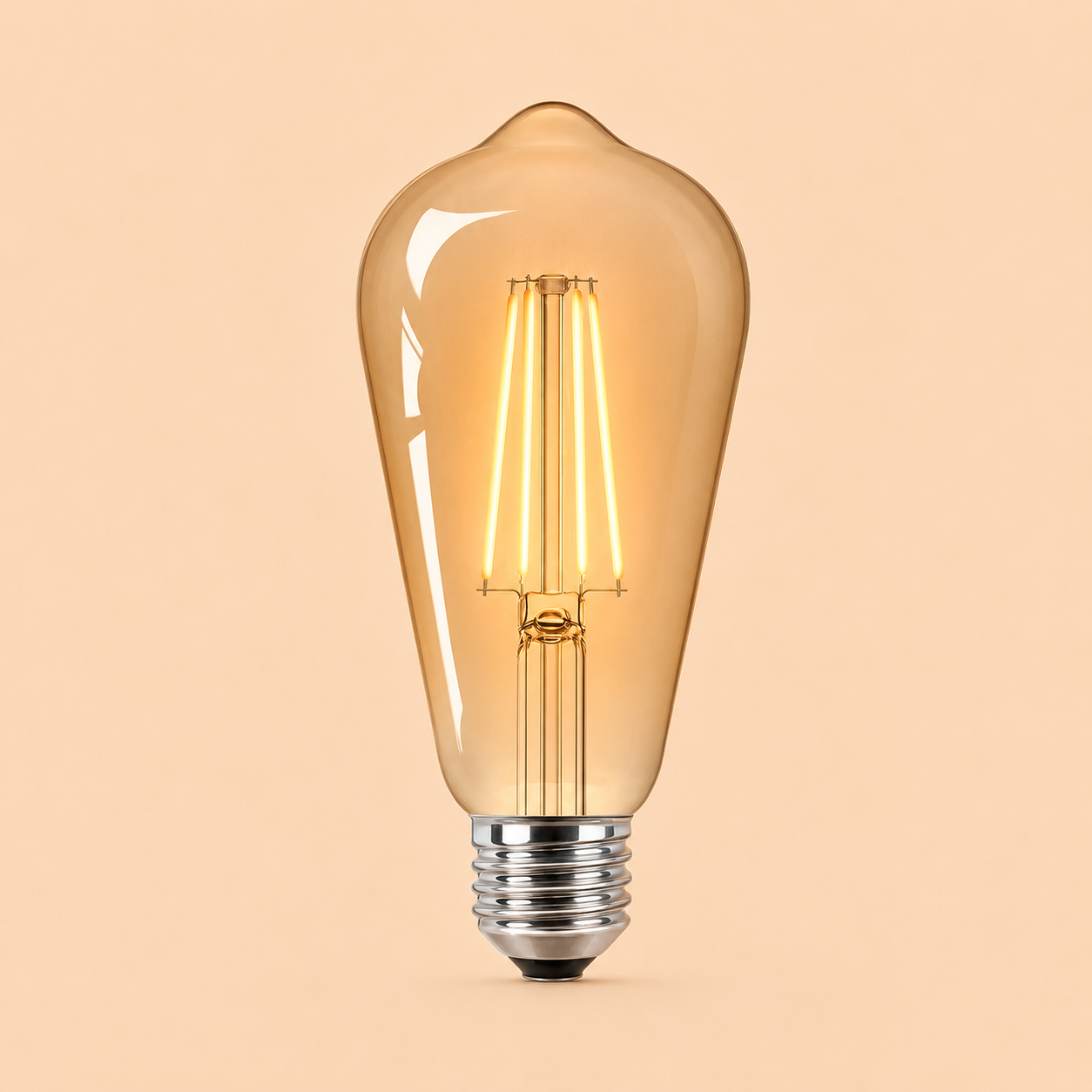 Bec Led Filament 7W E27 model st64