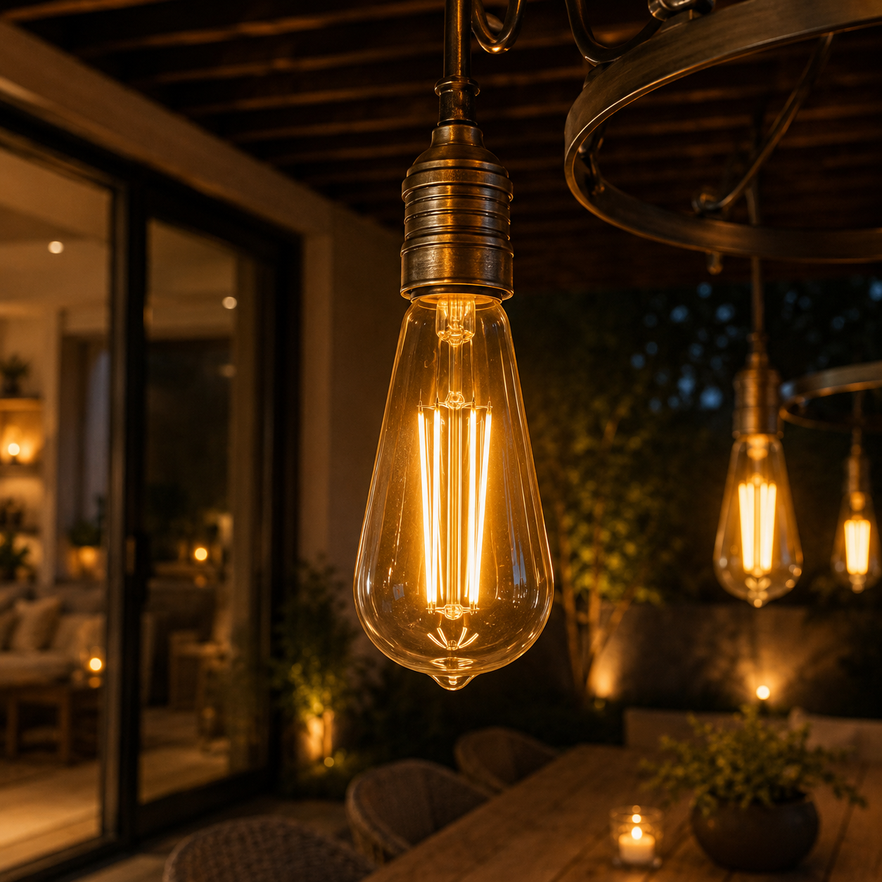 Bec Led Filament 7W E27 model st64