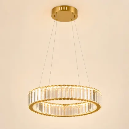 Auralis-lustra led cu cristale diam.40cm