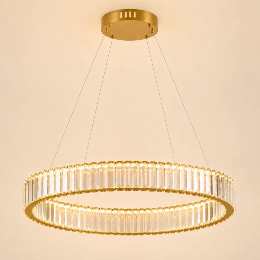Auralis-lustra led cu cristale diam.60cm