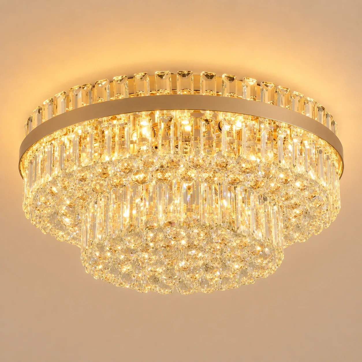 Bellevue-candelabru cu cristale 12 becuri