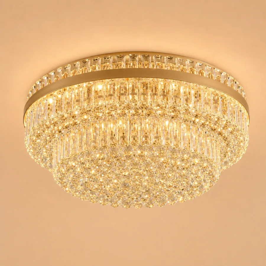 Bellevue-candelabru cu cristale 21 becuri