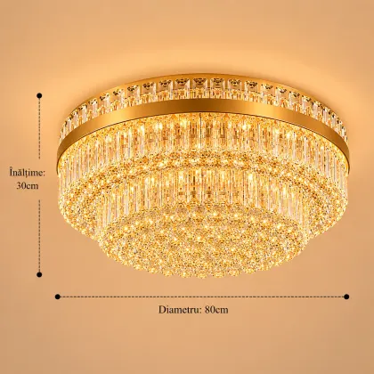 Bellevue-candelabru cu cristale 21 becuri