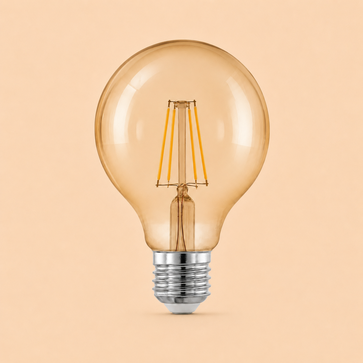 Bec Led Filament 7W E27 model g80
