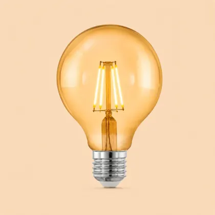 Bec Led Filament 7W E27 model g80