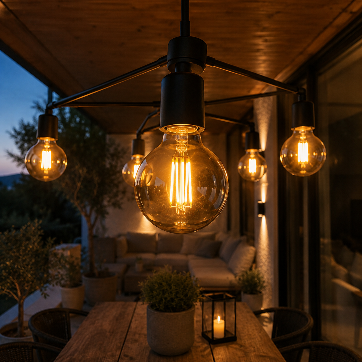 Bec Led Filament 7W E27 model g80