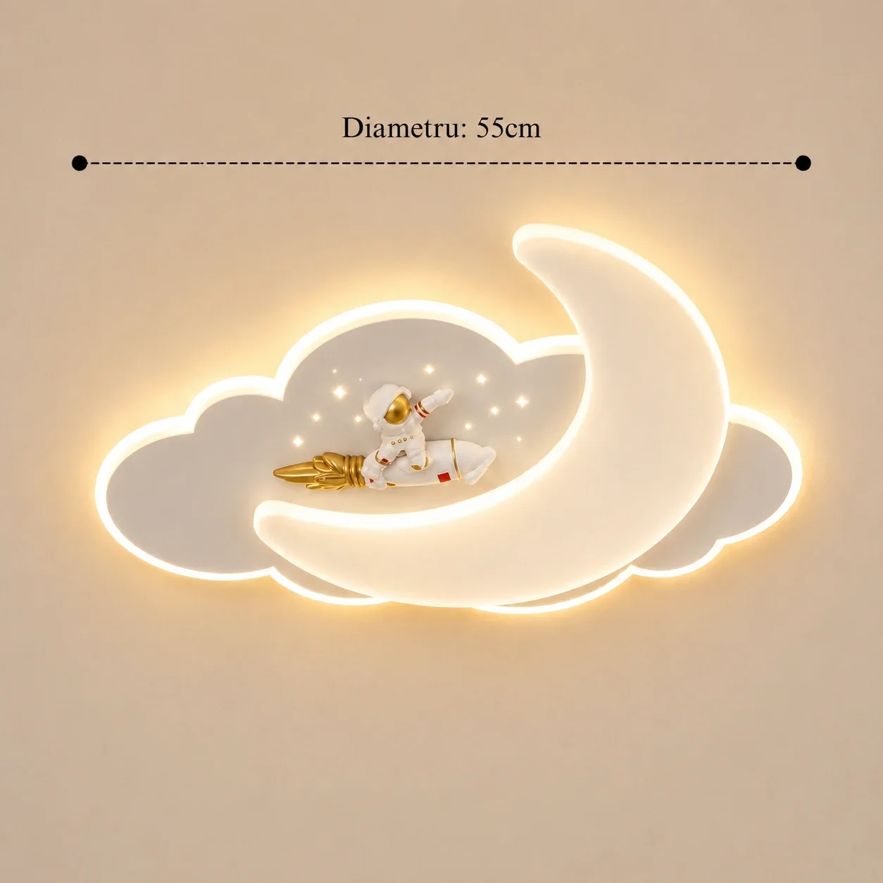Arlen-Lustra Led pentru copii Diam.55cm