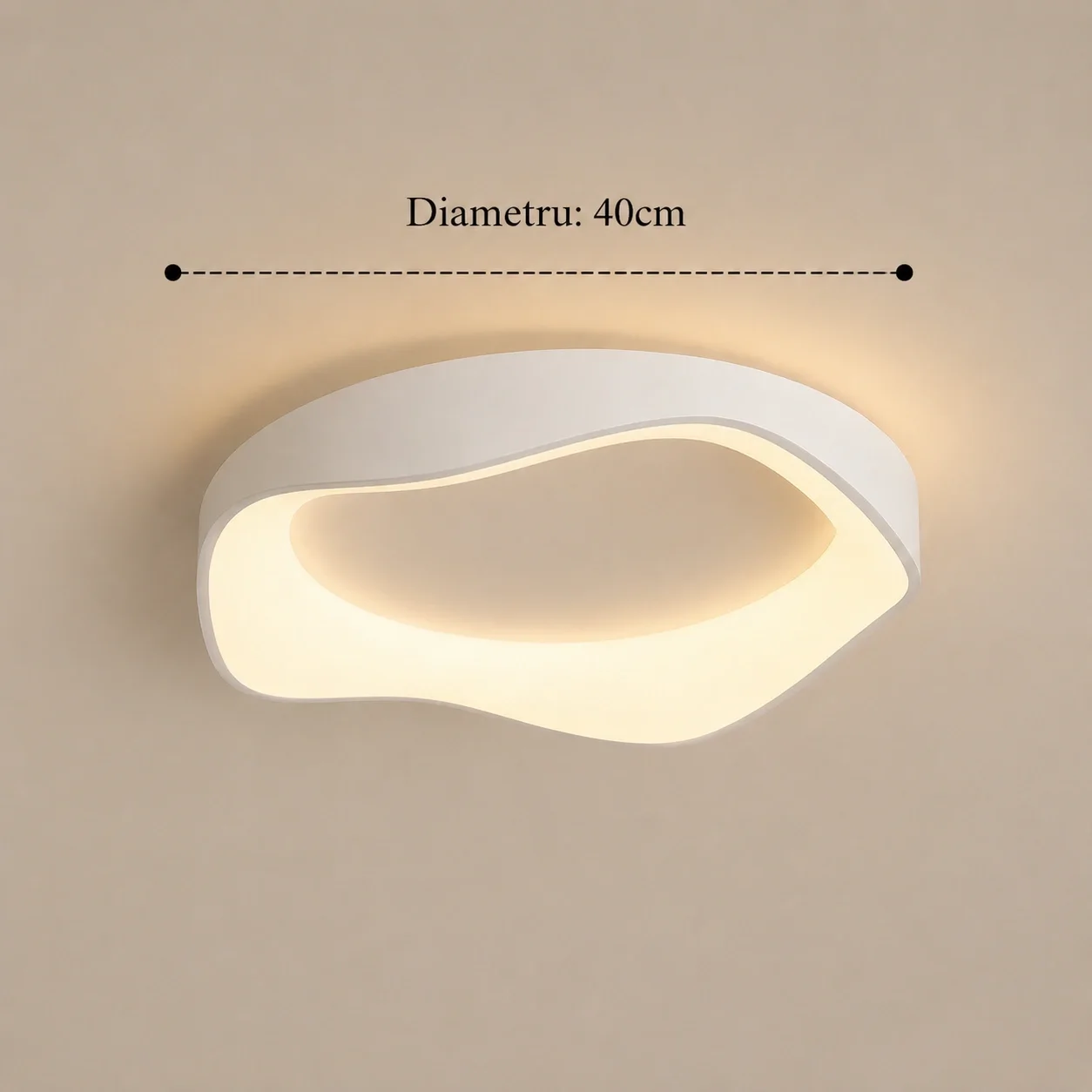 Islen-plafoniera led moderna Diam.40cm