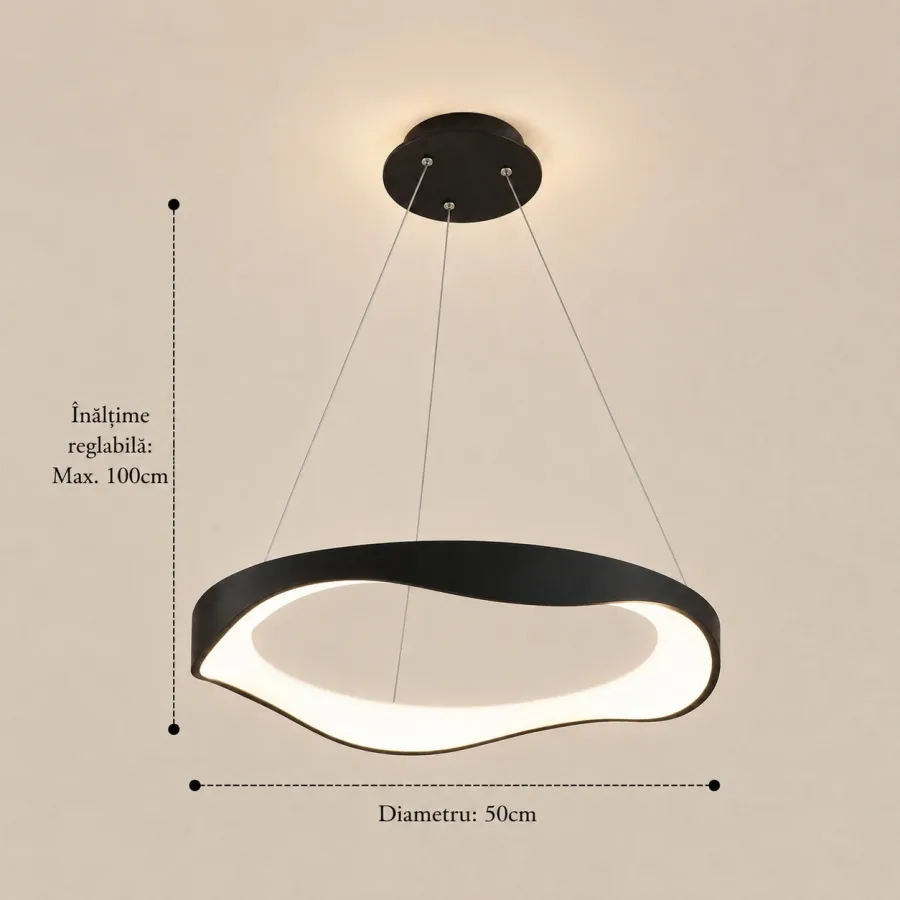 Islen-LUSTRA led moderna Diam.50cm