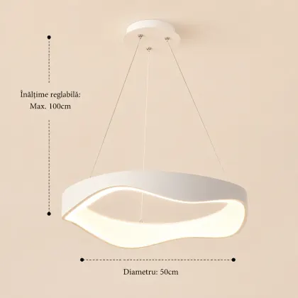 Islen-LUSTRA led moderna Diam.50cm