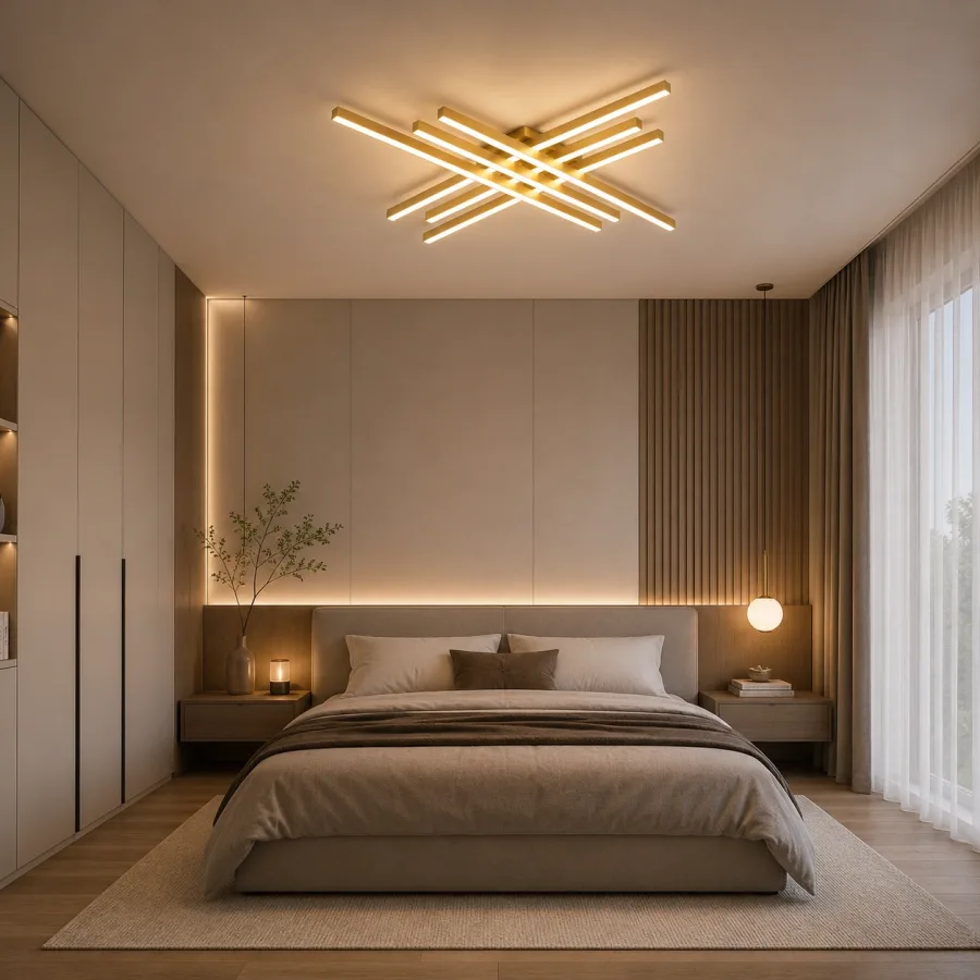 Teryn-lustra led aplicata linii 120cm