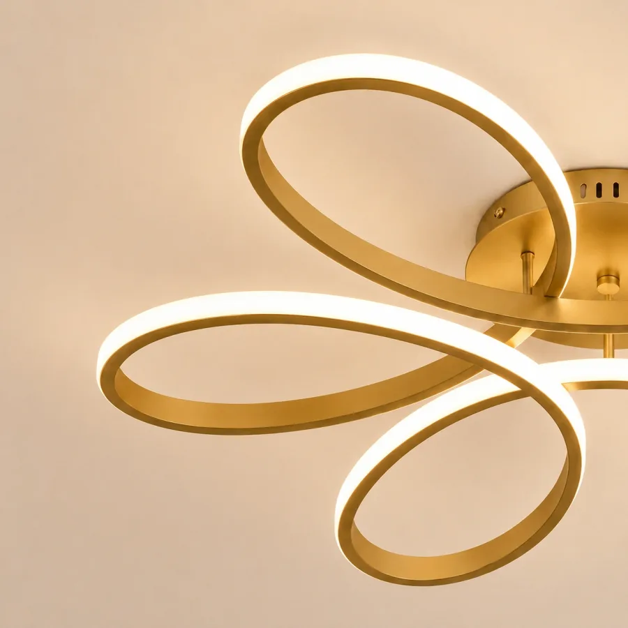 Spin-Lustra led aplicata spirala
