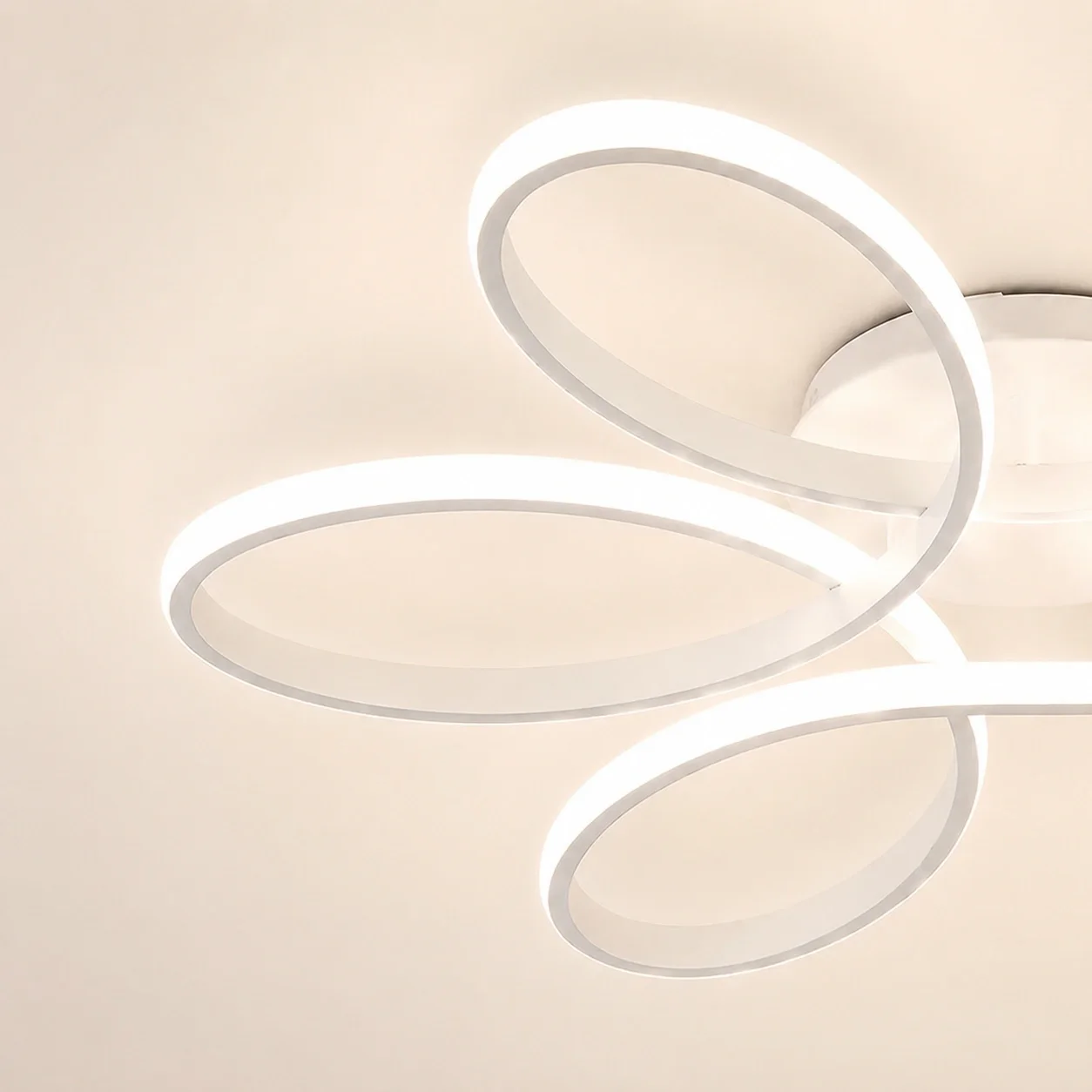 Spin-Lustra led aplicata spirala