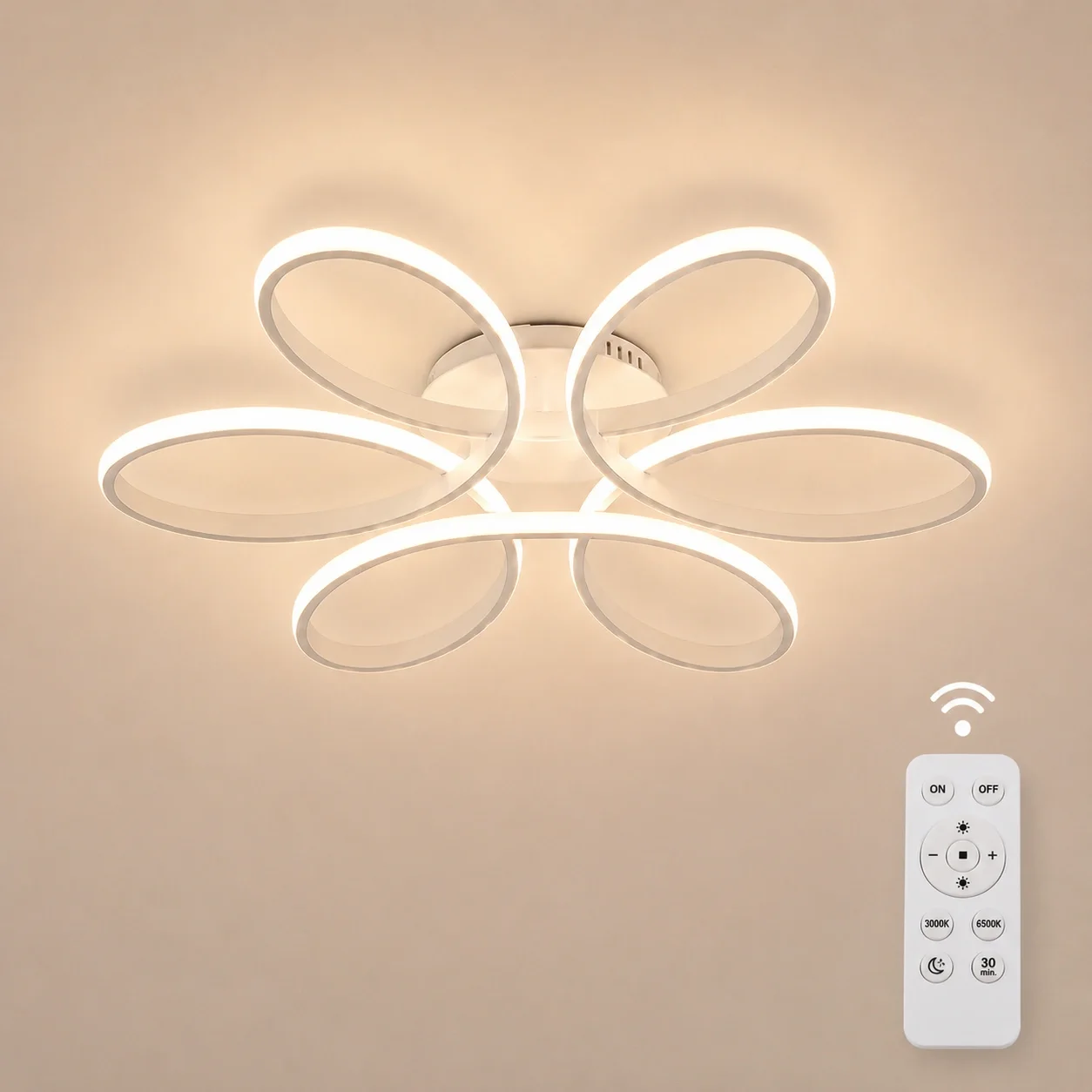 Spin-Lustra led aplicata spirala