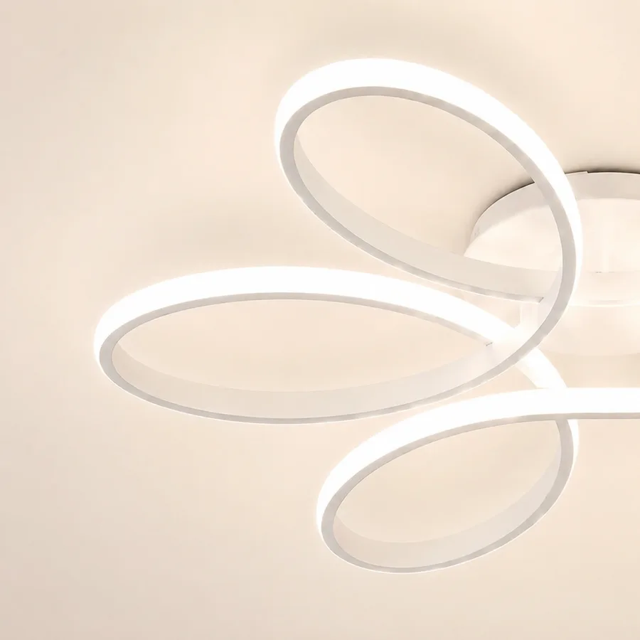 Spin-Lustra led aplicata spirala
