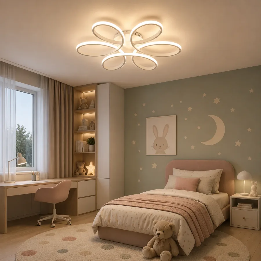 Spin-Lustra led aplicata spirala