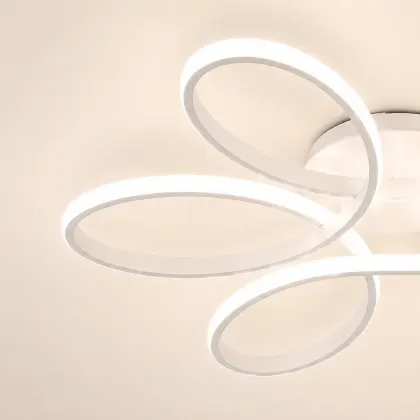 Spin-Lustra led aplicata spirala